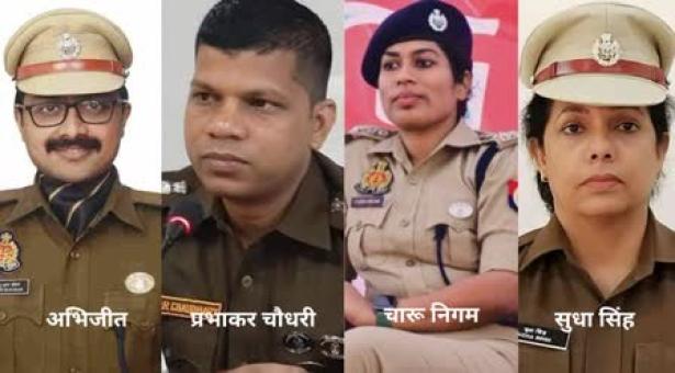 UP में फिर तबादले; योगी सरकार ने 8 जिलों के पुलिस कप्तान समेत 17 IPS अफसर बदले, 